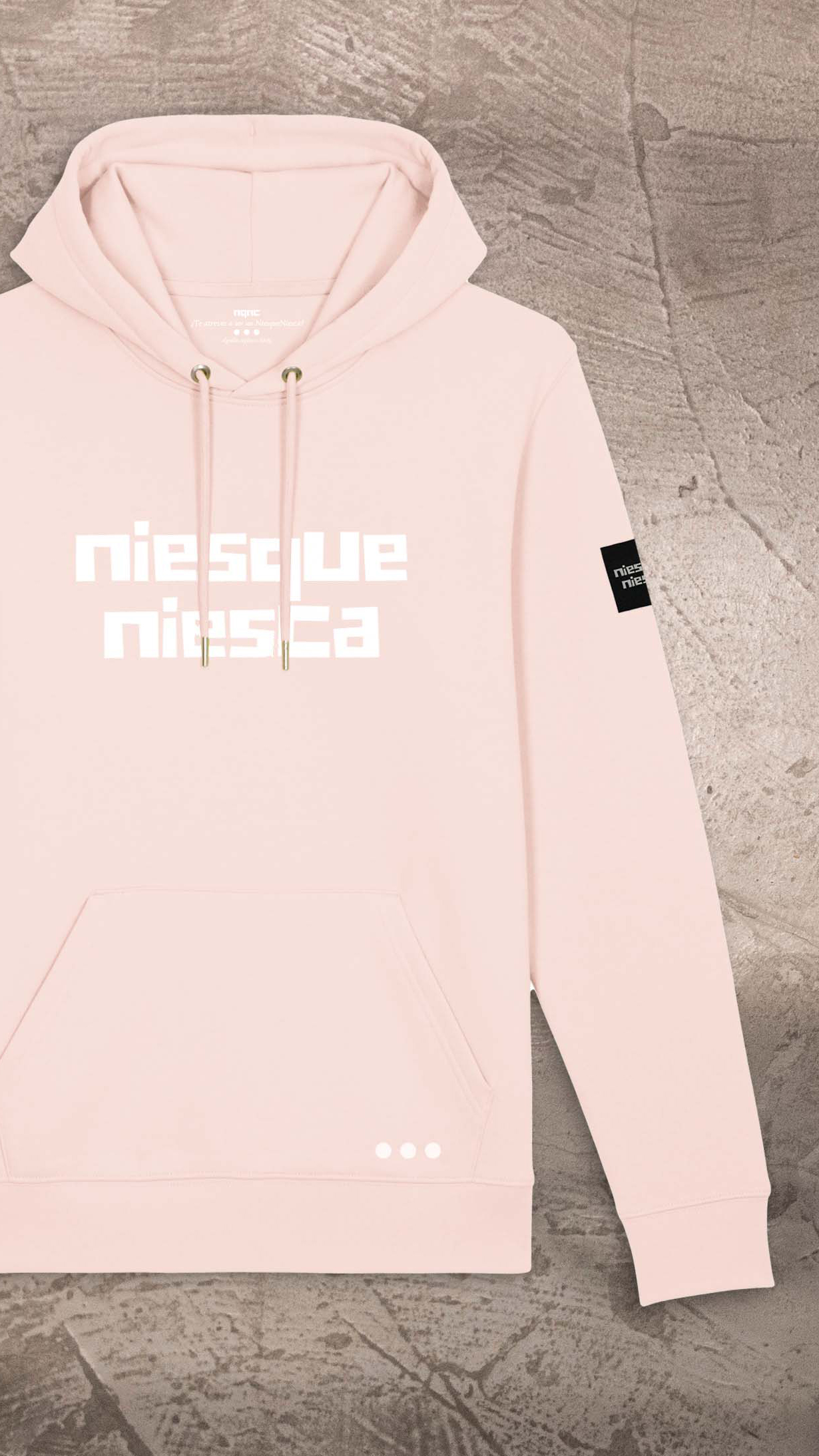 SUDADERA SIN CREMALLERA CANDY PINK RECORTADA
