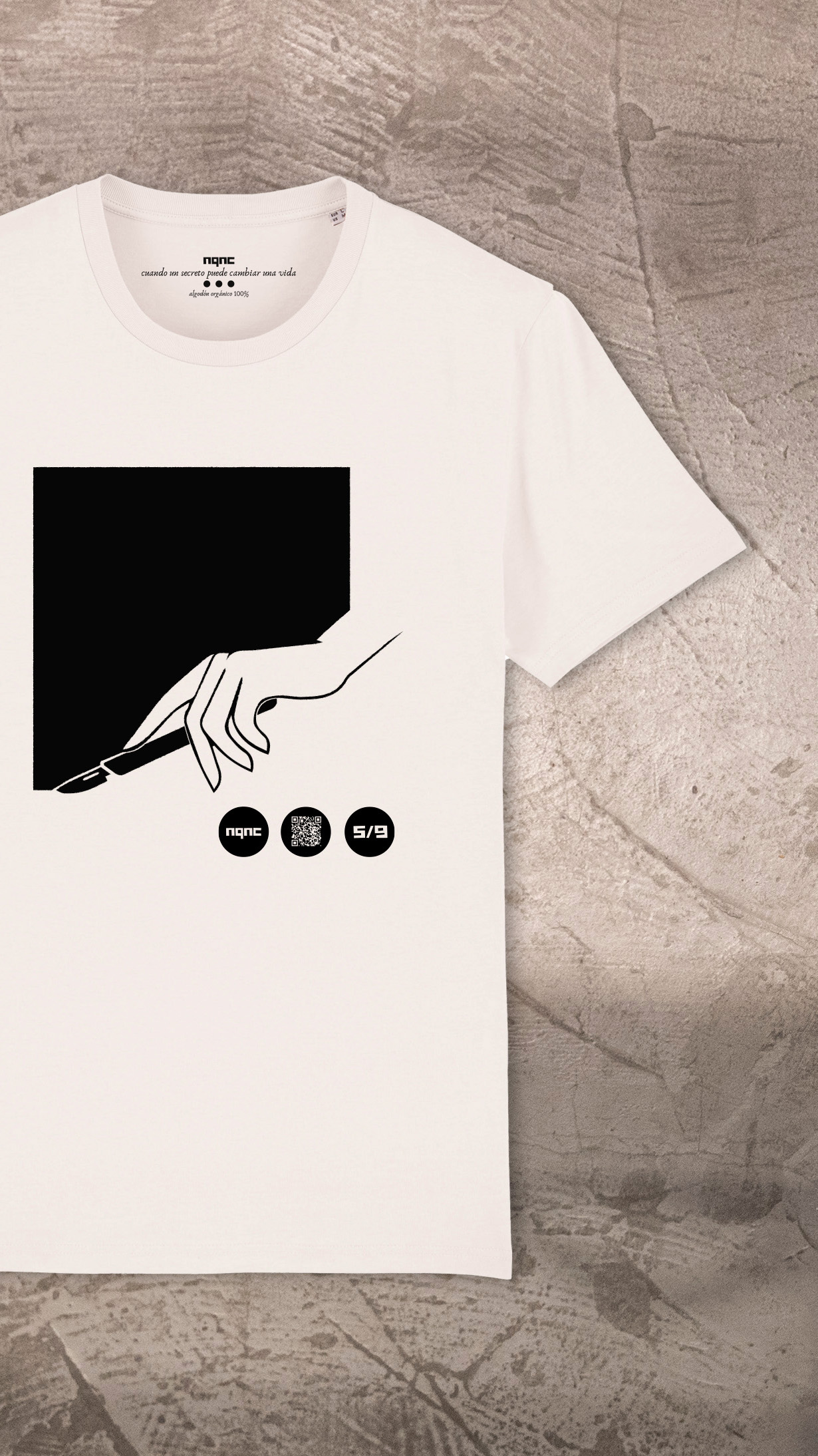 CAMISETA JAMES BLANCO