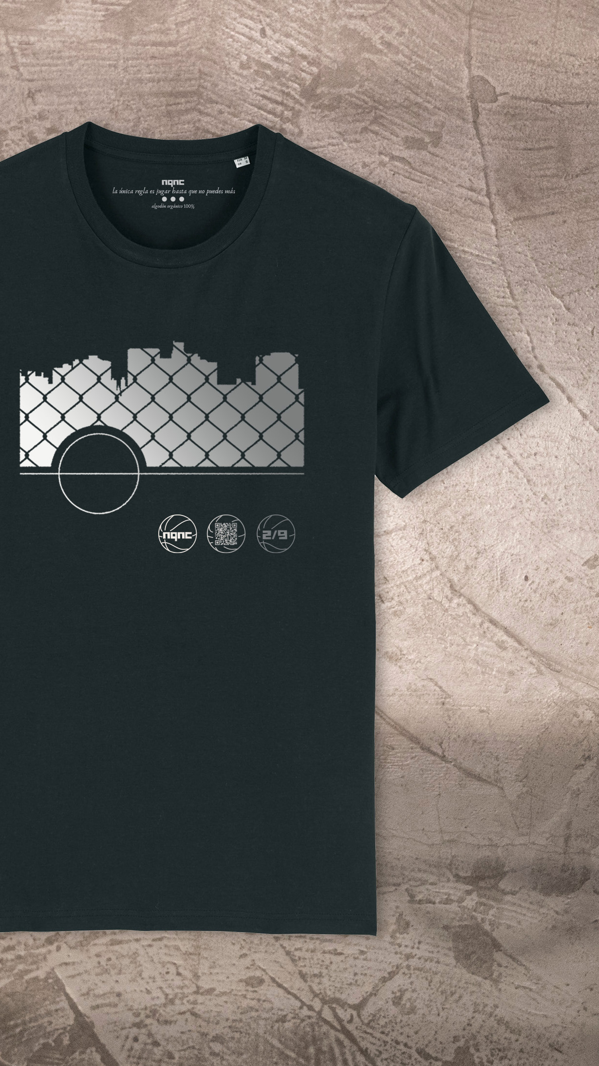 CAMISETA RUCKER NEGRA