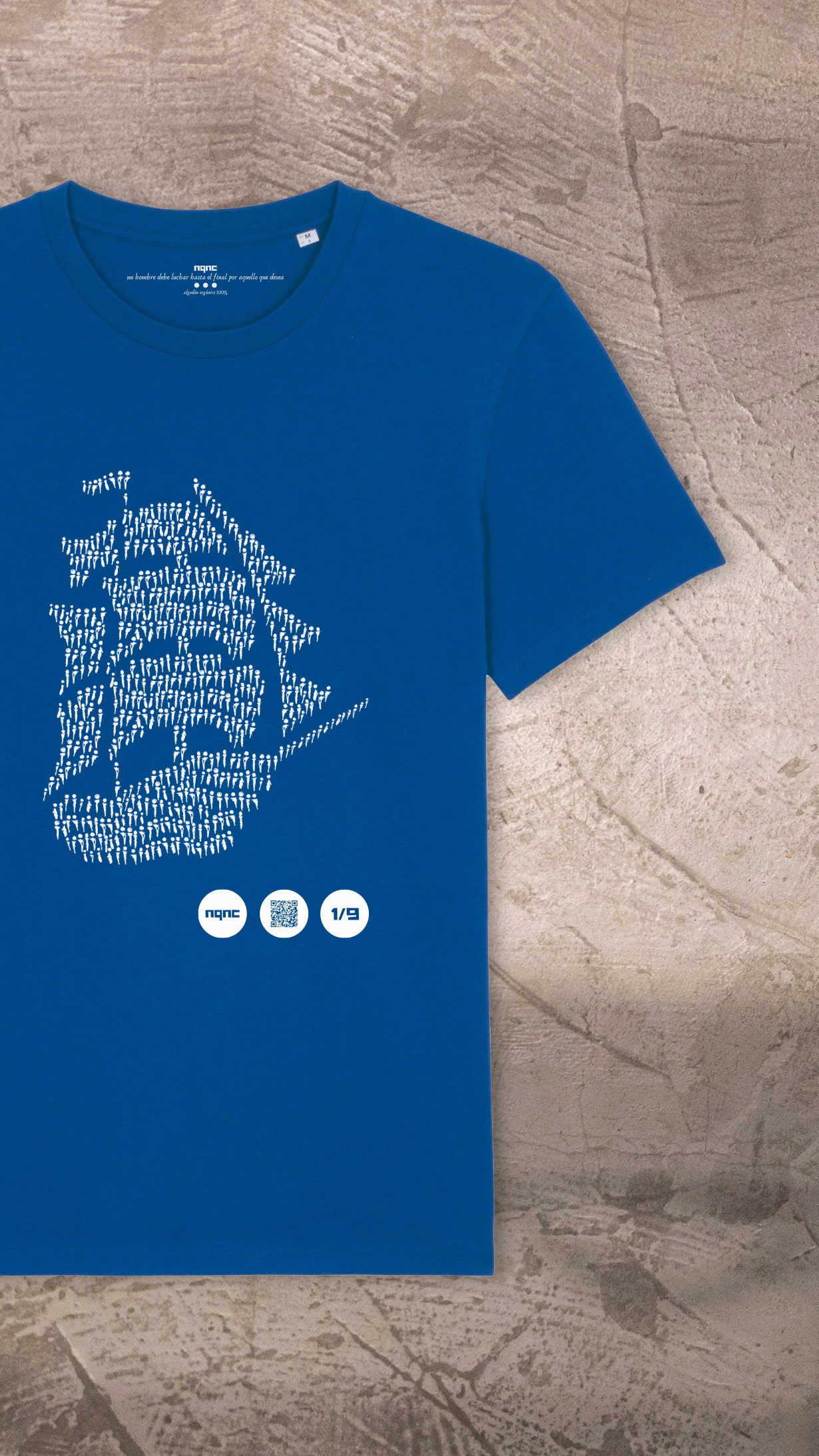 CAMISETA SHACKLETON AZUL