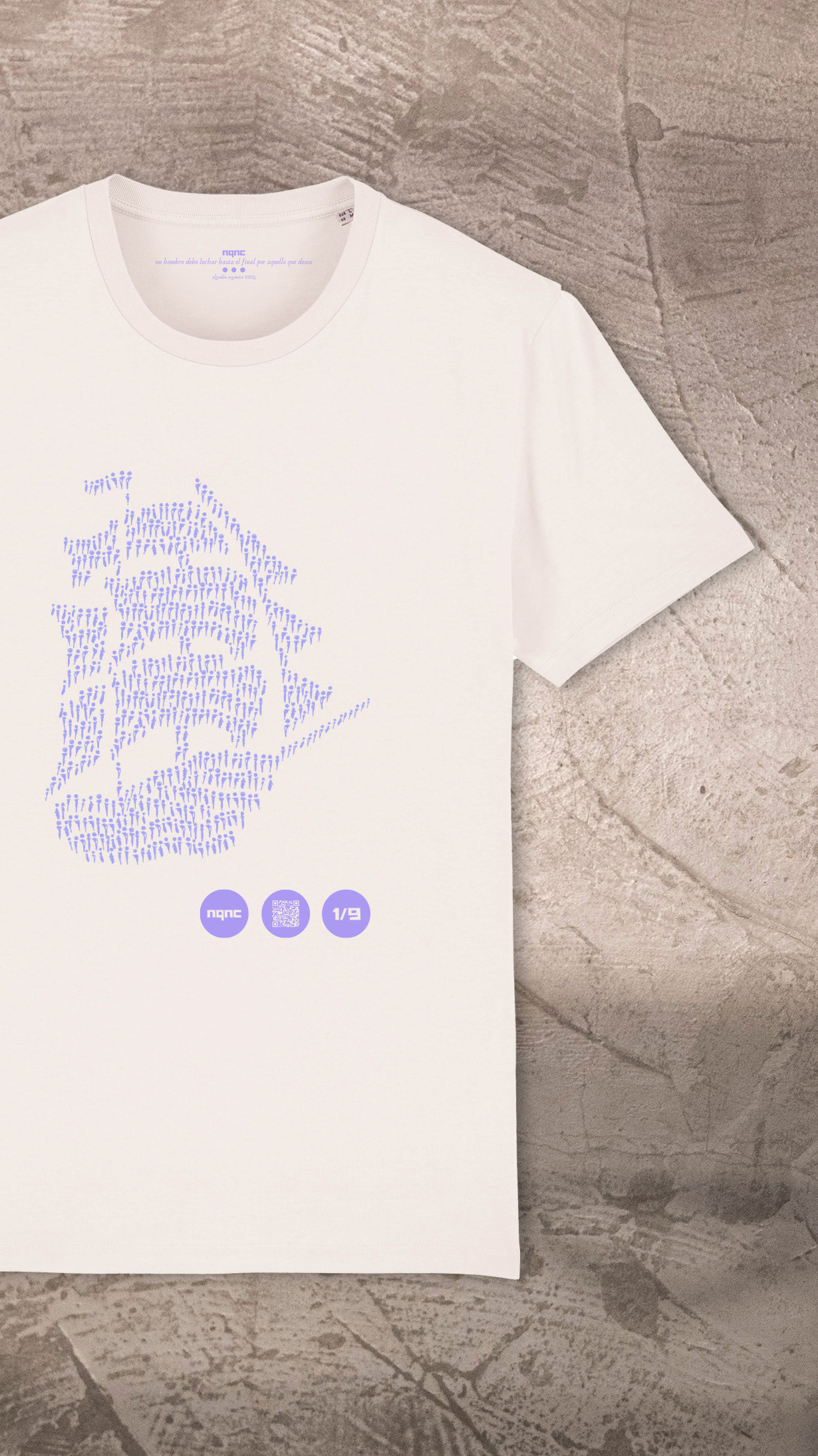 CAMISETA SHACKLETON BLANCA