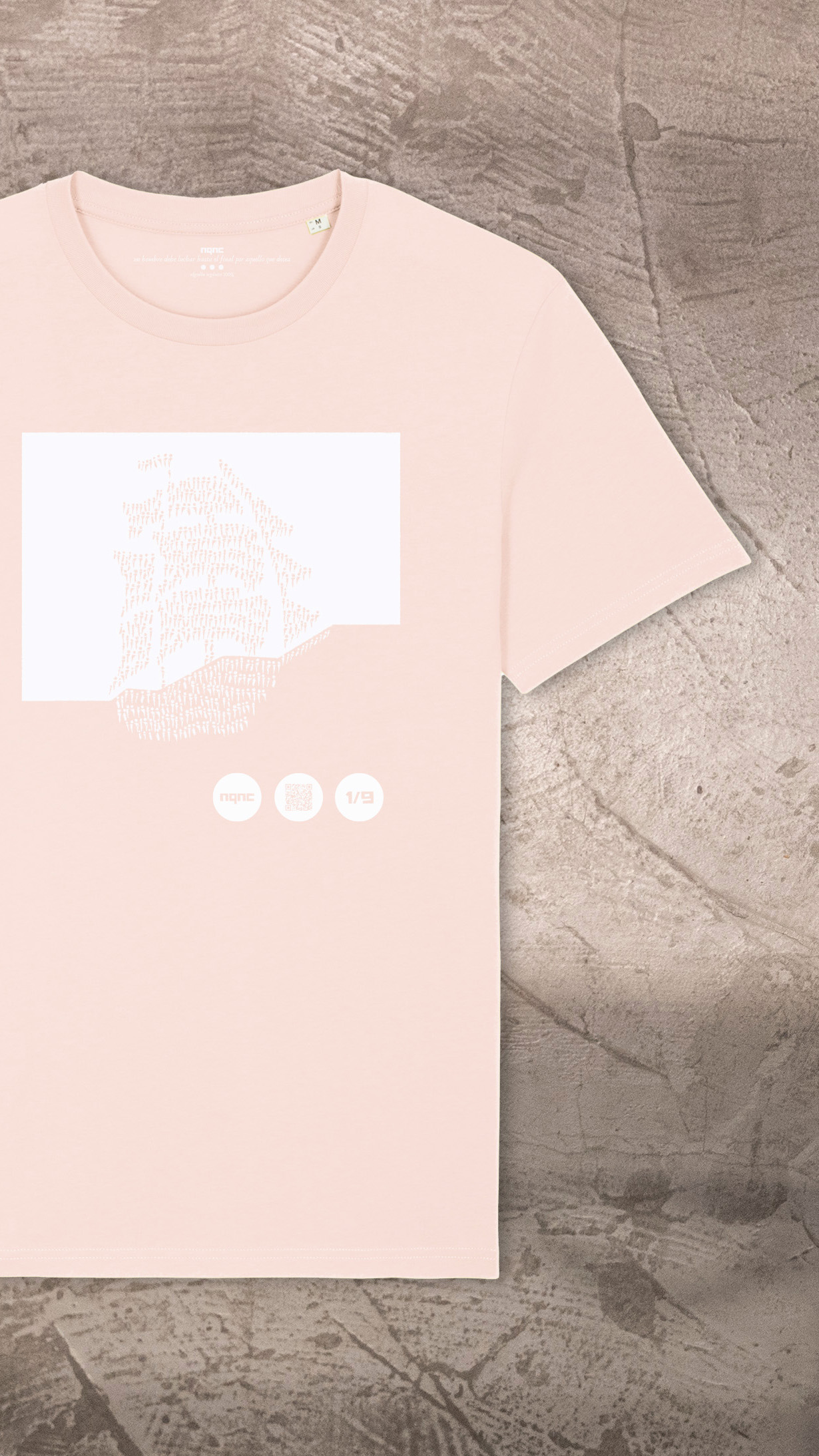 CAMISETA SHACKLETON PINK CAJA