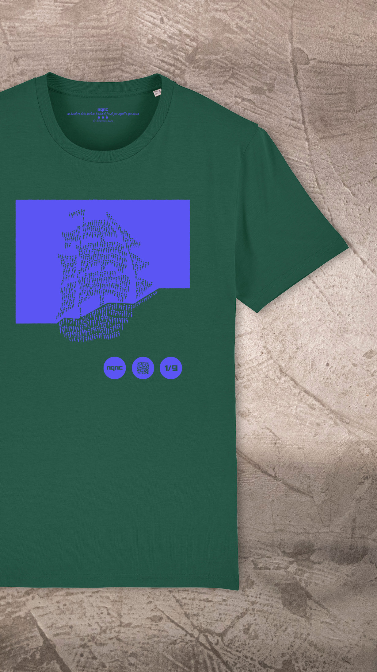 CAMISETA SHACKLETON VERDE CAJA